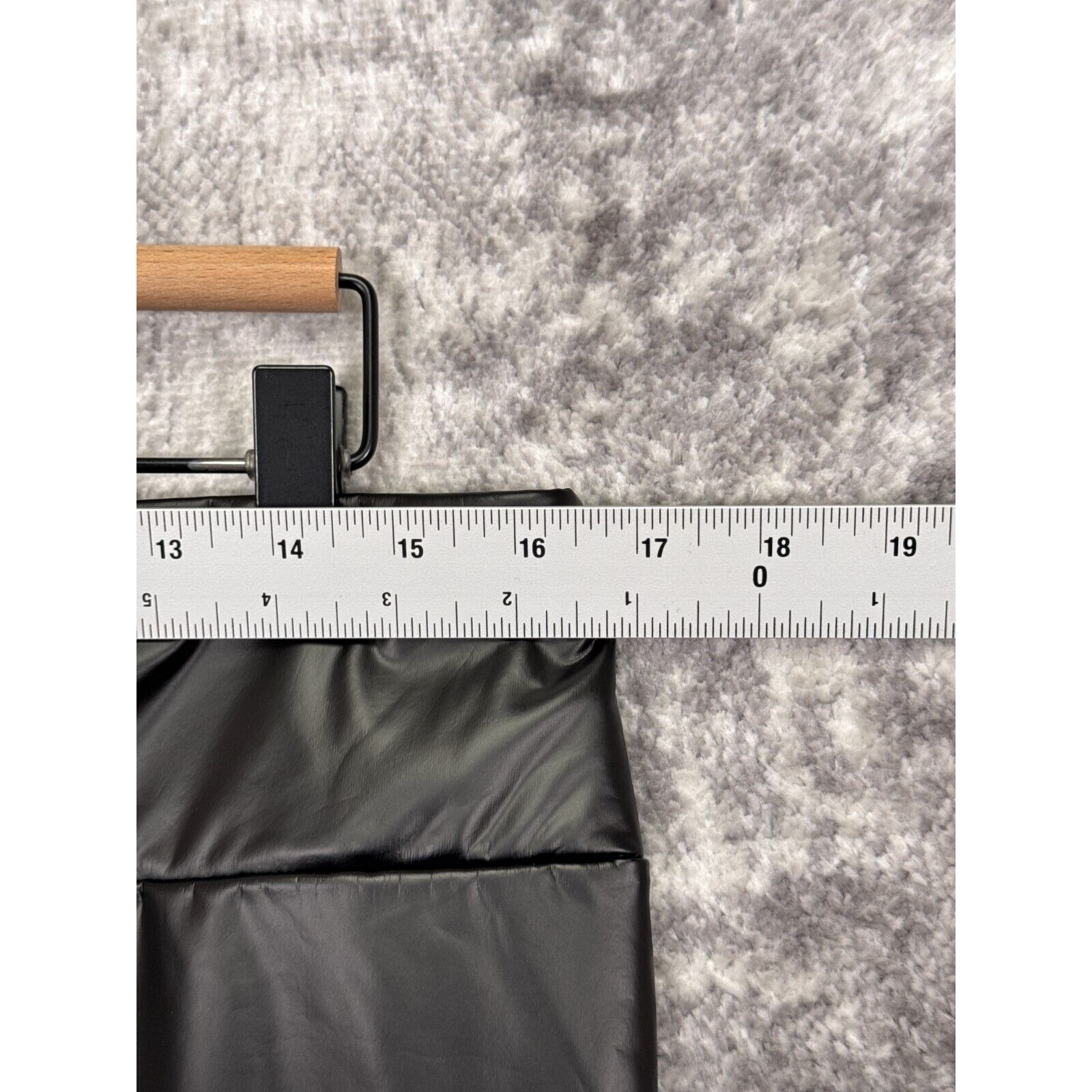 New Killstar Leggings Xxl Womens Black Faux Leather Eye Graphic Pull On — image 3 of 7